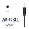 Akyga AK-TB-21 yleisvirtalähde 5 V / 2 A 10 W, DC 2,5 x 0,7 mm, 1,5 m, musta