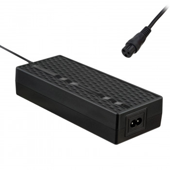 Akyga AK-EV-05 sähköpyörän laturi 48 V akuille, 54,6 V / 2 A, 110 W, GX16 12 mm liitäntä, 1 m