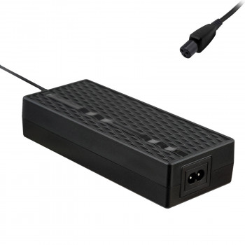 Akyga AK-EV-11 laturi 36 V sähköpotkulaudalle, 42 V / 2 A 84 W, GX12 3-pin 9 mm, 1 m