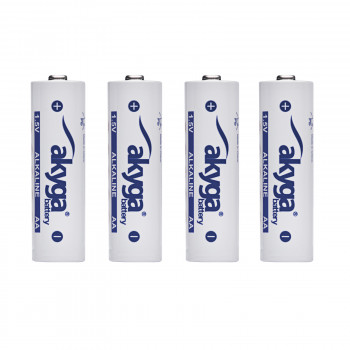 Akyga AKY2069 AA LR6 alkaliparisto 1,5 V 3050 mAh, 4 kpl (kutistepakkaus)