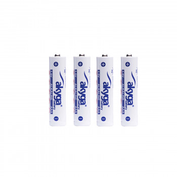 Akyga AKY2057 AAA LR03 alkaliparisto 1,5 V 1300 mAh, 4 kpl (kutistepakkaus)