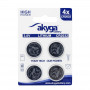 Akyga AKY2100 CR2032 litiumparisto 3 V 210 mAh, 4 kpl (blisteri)