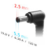 Akyga AK-ND-44 kannettavan tietokoneen virtalähde 19 V / 6,3 A, 120 W, 5,5 x 2,5 mm, 1,2 m