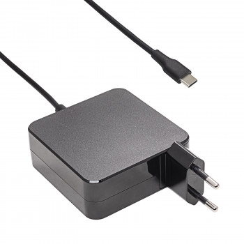 Akyga AK-ND-70 USB-C-kannettavan tietokoneen laturi, 65 W, Power Delivery, 5-20 V / 3-3,25 A, 1,2 m