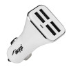 Autolaturi 12/24V Akyga AK-CH-09 34W 4x USB-A 5V / 6.8A valkoinen