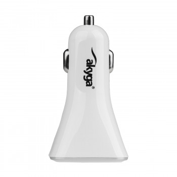 Autolaturi 12/24V Akyga AK-CH-09 34W 4x USB-A 5V / 6.8A valkoinen