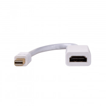 Akyga AK-AD-38 Mini DisplayPort (uros) HDMI (naaras) adapterikaapeli, 4K, 15 cm