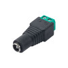 Akyga AK-SC-17 DC-naaras 5,5 x 2,1 mm ruuviliittimillä UTP-kaapelille, CCTV