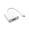 Akyga AK-AD-53 adapterikaapeli USB-C (uros) HDMI (naaras), 4K, 15 cm