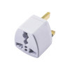 Akyga AK-AD-59 matkapistokeadapteri US / AU / EU UK, 250 V, 10 A, valkoinen