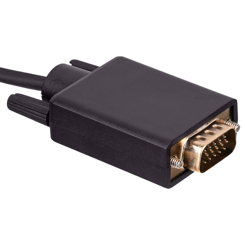 Akyga AK-AV-17 USB-C - VGA-kaapeli, 1,5 m