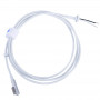 Akyga AK-SC-34 DC-huoltokaapeli kannettavan virtalähteelle MagSafe L, 85 W, 1,2 m, Apple, valkoinen