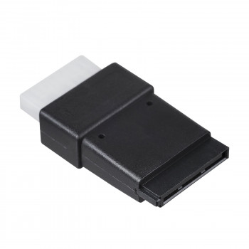 Akyga AK-CA-54 virtasovitinkaapeli Molex (naaras) SATA (naaras)