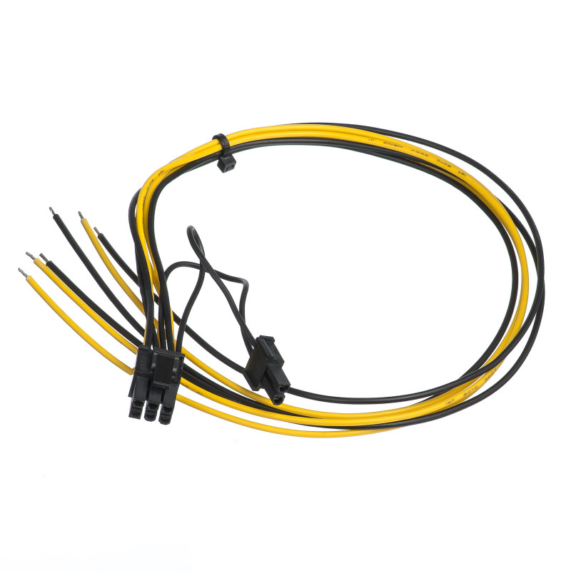 Akyga AK-SC-20 huoltokaapeli PC-virtalähteelle PCIe 6+2-pin uros, 45 cm