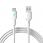 Akyga AK-USB-60 USB-A (M) - USB-C (M) -kaapeli, USB 2.0, 1,8 m, silikoni