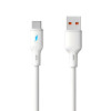 Akyga AK-USB-60 USB-A (M) - USB-C (M) -kaapeli, USB 2.0, 1,8 m, silikoni