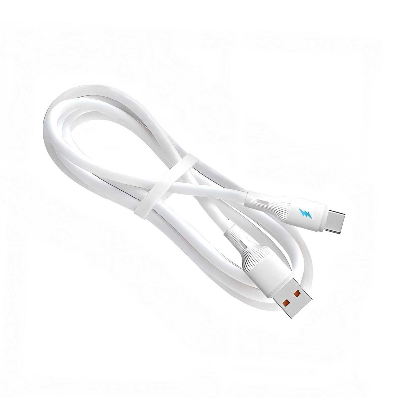 Akyga AK-USB-60 USB-A (M) - USB-C (M) -kaapeli, USB 2.0, 1,8 m, silikoni