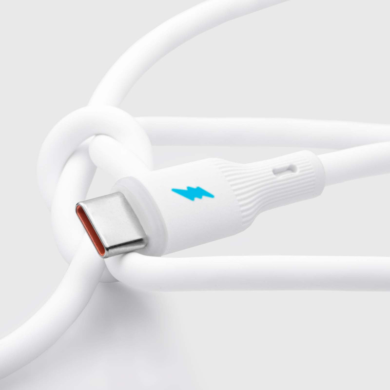 Akyga AK-USB-60 USB-A (M) - USB-C (M) -kaapeli, USB 2.0, 1,8 m, silikoni