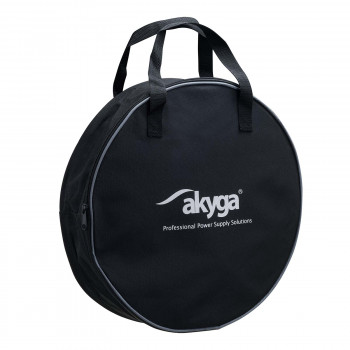 Akyga AK-AC-02 EV-latauskaapelin säilytyslaukku, vedenpitävä, musta