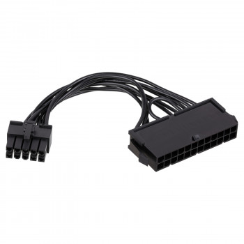 Akyga AK-CA-76 ATX 24-pin (20+4) Lenovo 10-pin emolevyn virtasovitinkaapeli, 10 cm
