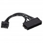 Akyga AK-CA-76 ATX 24-pin (20+4) Lenovo 10-pin emolevyn virtasovitinkaapeli, 10 cm