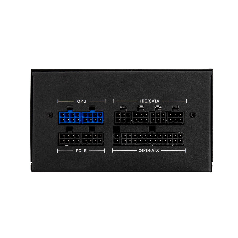 Akyga AK-FL-300 300 W ATX-virtalähde, tuuletinon, täysin modulaarinen, 80 PLUS, aktiivinen PFC