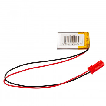 Akyga AKY0472 LP301525 Li-Po-akku 3,7 V 85 mAh PCM:llä, JST 2,54 mm 2-pin liitin, 150 mm kaapeli