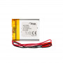 Akyga AKY0386 LP403035 Li-Po-akku 3,7 V 400 mAh PCM:llä, JST 2,54 mm 2-pin-liitin, 150 mm kaapeli