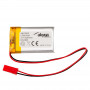 Akyga AKY0823 LP542439 Li-Po-akku 3,7 V 500 mAh PCM:llä, JST 2,54 mm 2-pin-liitin, 150 mm kaapeli