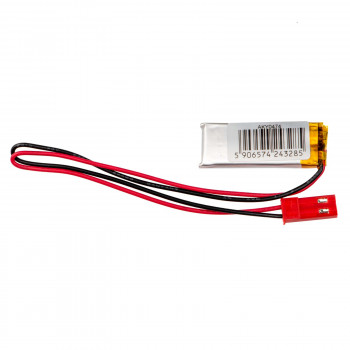 Akyga AKY0474 LP401230 Li-Po-akku 3,7 V 110 mAh PCM:llä, JST 2,54 mm 2-pin-liitin, 150 mm kaapeli