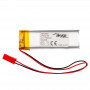 Akyga AKY0655 LP602158 Li-Po-akku 3,7 V 750 mAh PCM:llä, JST 2,54 mm 2-pin-liitin, 150 mm kaapeli