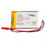 Akyga AKY0392 LP453350 Li-Po-akku 3,7 V 800 mAh PCM:llä, JST 2,54 mm 2-pin-liitin, 150 mm kaapeli
