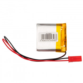 Akyga AKY0658 LP753636 Li-Po-akku 3,7 V 1000 mAh PCM:llä, JST 2,54 mm 2-pin-liitin, 150 mm kaapeli