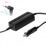 Akyga AK-ND-40 autolaturi kannettavalle tietokoneelle 19,5 V / 3,33 A, 65 W, 4,5 x 3,0 mm + piikki, HP:lle