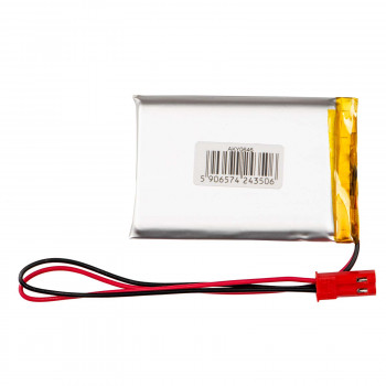Akyga AKY0646 LP623255 Li-Po-akku 3,7 V 1100 mAh PCM:llä, JST 2,54 mm 2-pin-liitin, 150 mm kaapeli