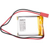 Akyga AKY0659 LP783442 Li-Po-akku 3,7 V 1150 mAh PCM:llä, JST 2,54 mm 2-pin-liitin, 150 mm kaapeli