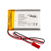 Akyga AKY0099 LP903450 Li-Po-akku 3,7 V 1600 mAh PCM:llä, JST 2,54 mm 2-pin-liitin, 150 mm kaapeli