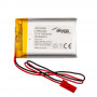 Akyga AKY0099 LP903450 Li-Po-akku 3,7 V 1600 mAh PCM:llä, JST 2,54 mm 2-pin-liitin, 150 mm kaapeli