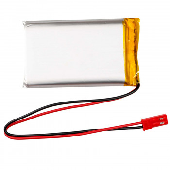 Akyga AKY0653 LP103740 Li-Po-akku 3,7 V 1580 mAh PCM:llä, JST 2,54 mm 2-pin-liitin, 150 mm kaapeli