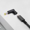Akyga AK-ND-C03 lataussovitin USB-C - DC 4,8 x 1,7 mm kannettaville tietokoneille, 18,5-20 V, 100 W