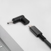 Akyga AK-ND-C06 lataussovitin USB-C - DC 3,0 x 1,0 mm kannettaville tietokoneille, 18,5-20 V, 100 W