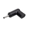 Akyga AK-ND-C06 lataussovitin USB-C - DC 3,0 x 1,0 mm kannettaville tietokoneille, 18,5-20 V, 100 W