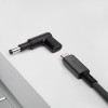 Akyga AK-ND-C13 lataussovitin USB-C - DC 4,8 x 1,7 mm kannettaville tietokoneille, 18,5-20 V, 100 W