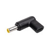 Akyga AK-ND-C16 -latausadapteri USB-C–DC 5,5 x 3,0 mm + tappi kannettaviin, 18,5–20 V, 100 W