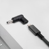 Akyga AK-ND-C17 -latausadapteri USB-C–DC 4,8 x 1,7 mm kannettaviin, 18,5–20 V, 100 W