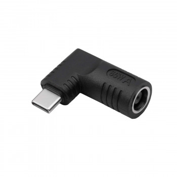 Akyga AK-ND-D01 -adapteri DC 7,9 x 5,5 mm + tappi – USB-C PD kannettavien verkkolaitteisiin, 65 W