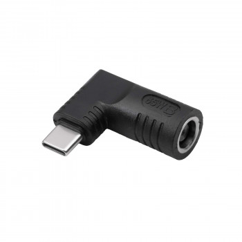 Akyga AK-ND-D02 -adapteri DC 7,4 x 5,0 mm + tappi – USB-C PD kannettavien verkkolaitteisiin, 65 W