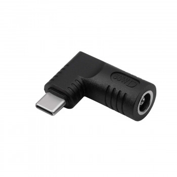Akyga AK-ND-D04 -adapteri DC 6,5 x 4,4 mm + tappi – USB-C PD kannettavien verkkolaitteisiin, 65 W