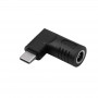 Akyga AK-ND-D04 -adapteri DC 6,5 x 4,4 mm + tappi – USB-C PD kannettavien verkkolaitteisiin, 65 W