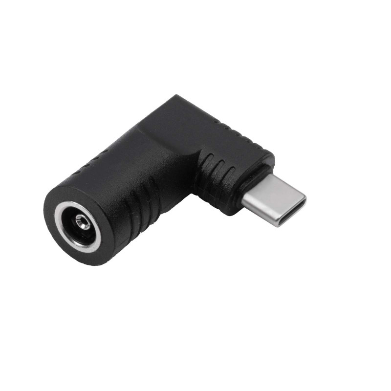 Akyga AK-ND-D04 -adapteri DC 6,5 x 4,4 mm + tappi – USB-C PD kannettavien verkkolaitteisiin, 65 W